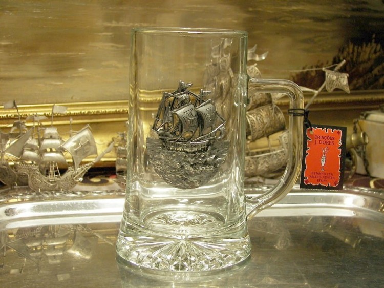 kufel żaglowiec
