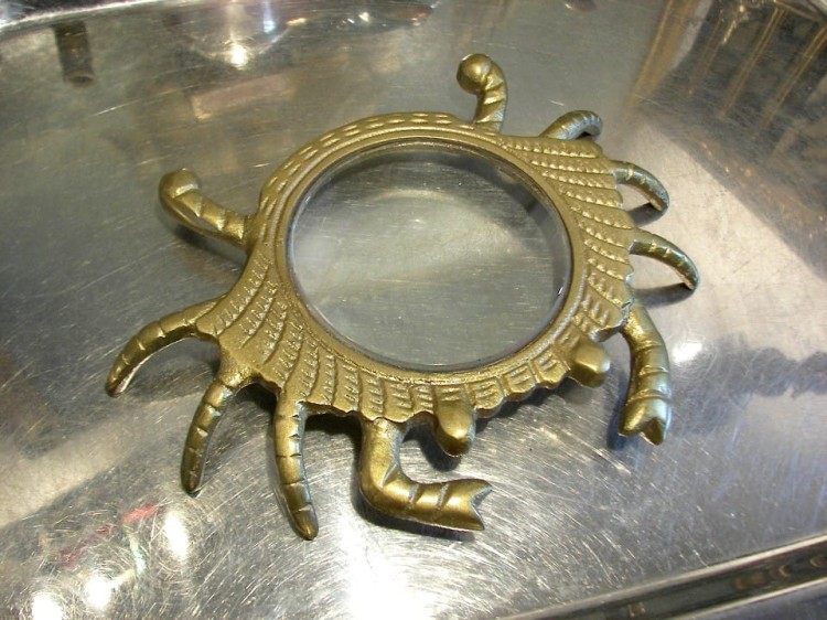 krab oprawa szkła powiększającego