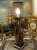 oryginalny prezent lampa w stylu steampunk z zegarem