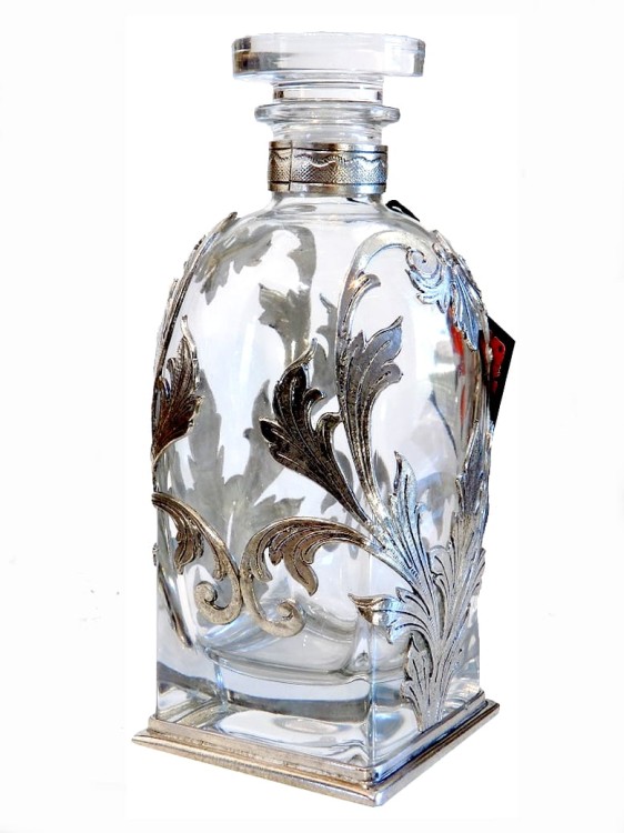 secesyjna karafka na whisky