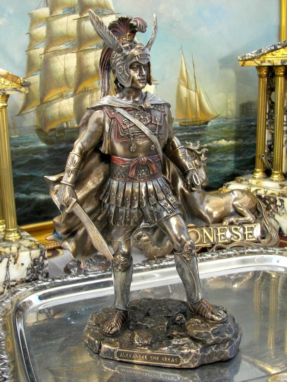 Prezent dla historyka Figurka Aleksandra Wielkiego