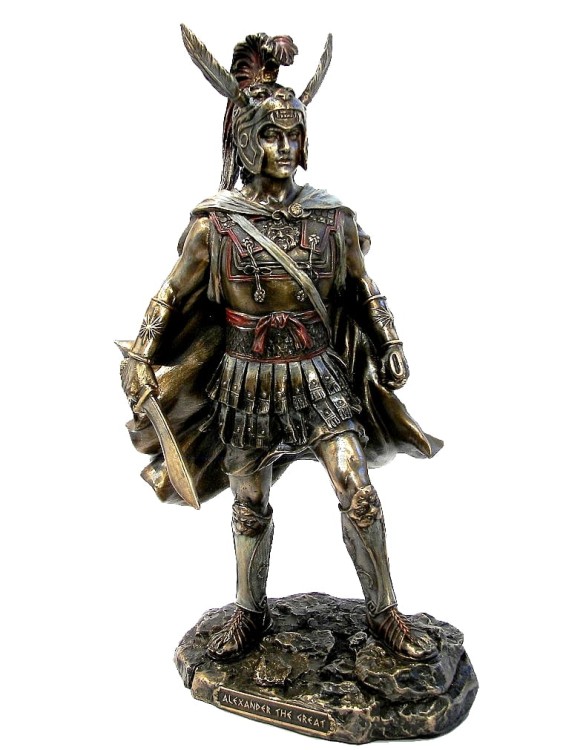 Aleksander macedoński figurka na prezent