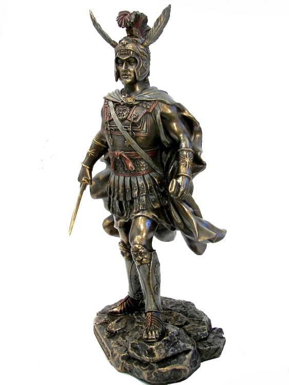 Prezent dla oficera Aleksander Wielki figurka