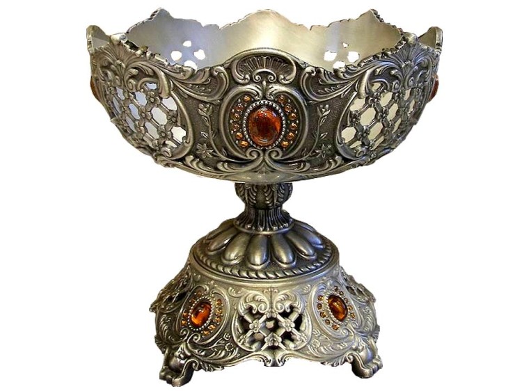 patera owocarka na cynowe gody