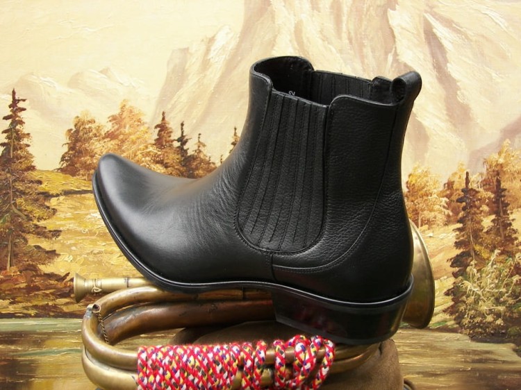 Buty kowbojki czarne na piknik country