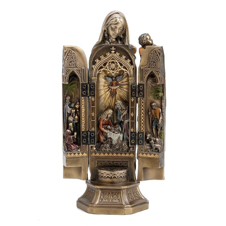 poliptyk maria z dzieciątkiem Boże narodzenie
