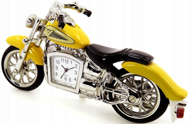 motocykl z zegarkiem prezent dla motocyklisty