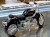 model motocykla z zegarkiem na biurko