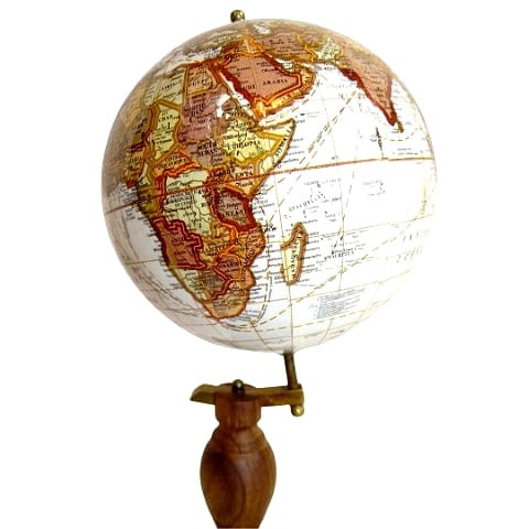 dekoracyjny globus na ciekawy prezent