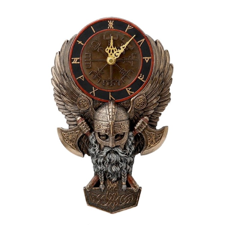 zegar ścienny Viking styl nordycki