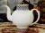 Dzbanek Imperial Porcelain Łomonosow z kobaltowym wzorem i złoceniami, prezent dla miłośnika porcelany