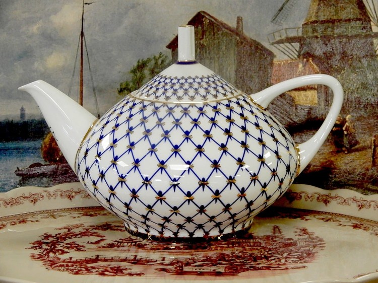 Dzbanek do herbaty imperial porcelain
