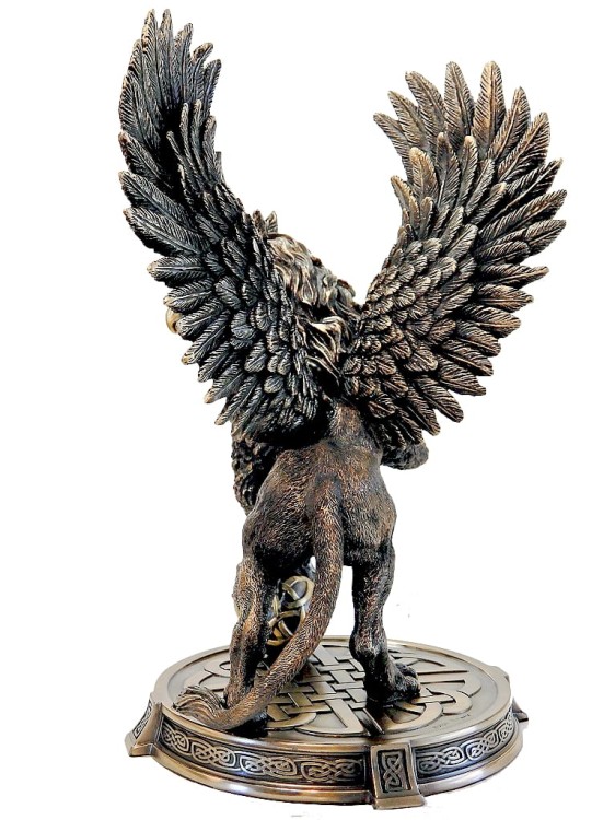 realistyczna figurka gryfa na prezent