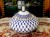 Cukiernica Imperial Porcelain z kobaltowym wzorem i pokrywką, elegancki prezent dla kolekcjonera porcelany