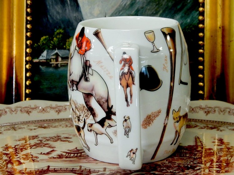Porcelanowy Kufel kubek prezent na urodziny myśliwego
