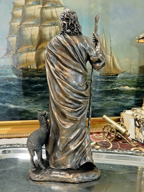 Jezus Chrystus z owieczkami figurka z firmy veronese (2).JPG