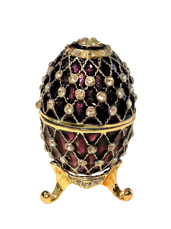 Jajko niespodzianka w stylu Faberge na prezent