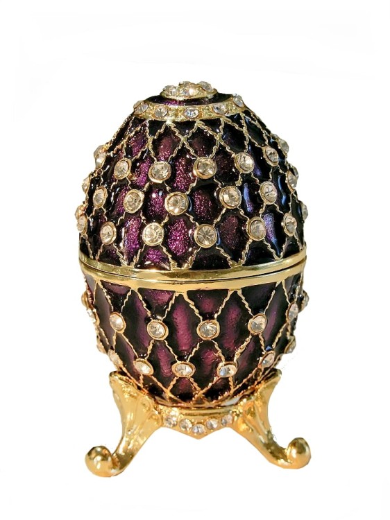 Pomysł na świąteczny prezent jajko niespodzianka w stylu Faberge