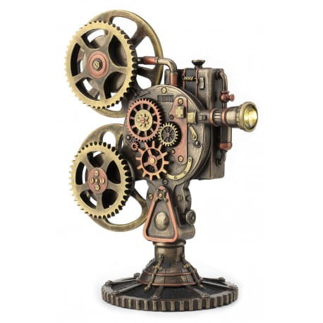 mechaniczna kamera steampunk prezent dla filmowca