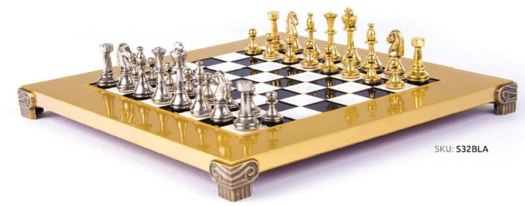 klasyczne szachy staunton bogato zdobione turniejowe pomysł na prezent dla mężczyzny