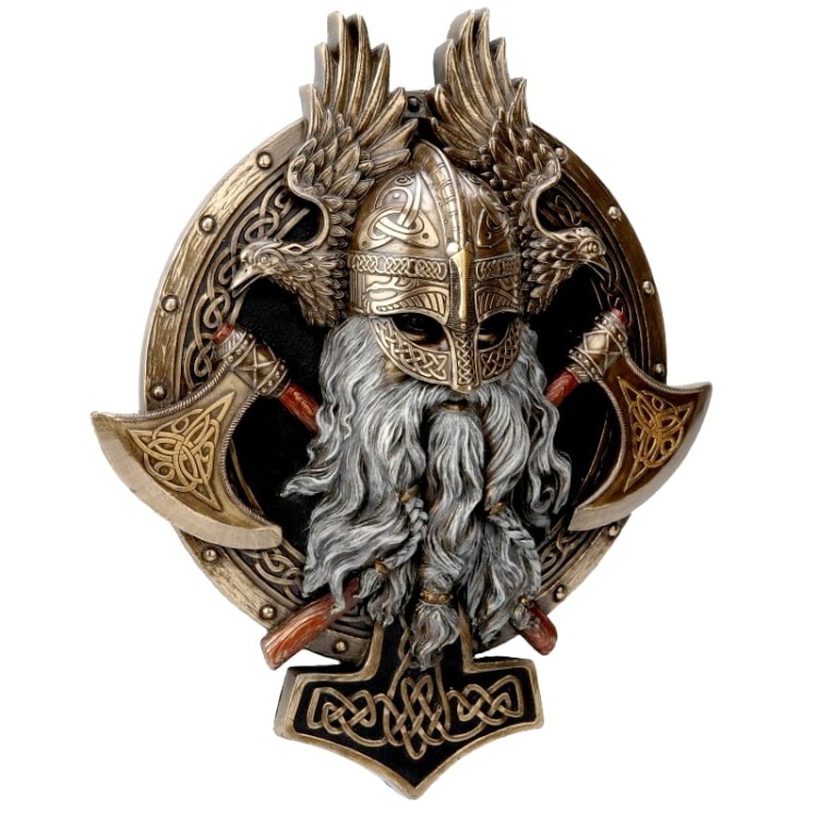 stylowa dekoracja ścienna wiking