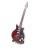 Mini gitara w stylu Brian May z drewna mahoniowego, kolekcjonerska dekoracja dla gitarzysty i fana rocka.