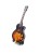 Mini gitara Elvis Presley z drewna mahoniowego, kolekcjonerska dekoracja dla fana rock and rolla i muzyki.