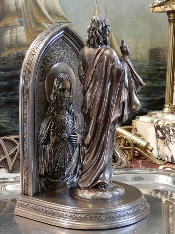 religijny bookend Chrystus Miłosierny