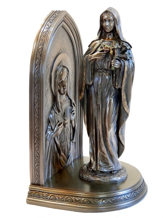 Matka boska serce Chrystusa bookend