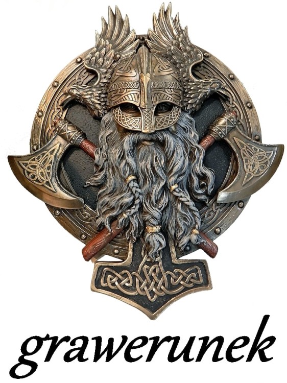 dekoracja wiking na ścianę