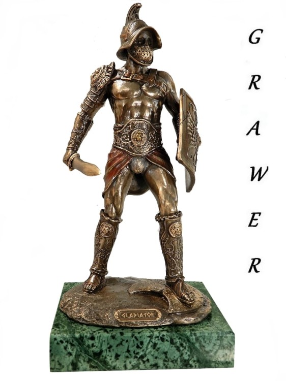Gladiator rzymski trofeum