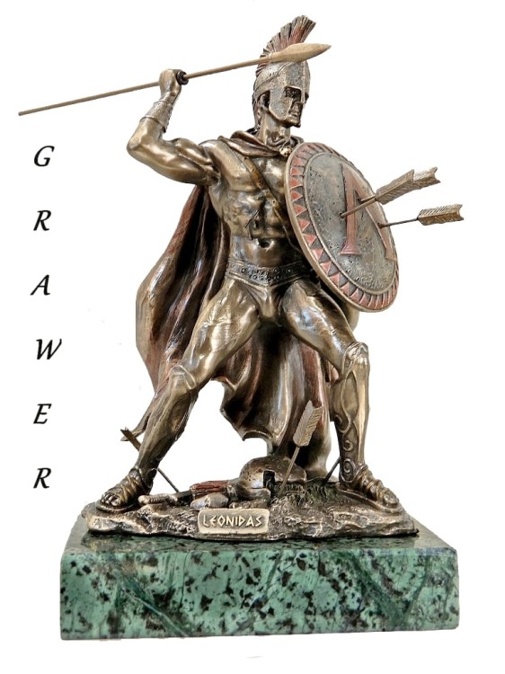 figurka Veronese Leonidas na cokole