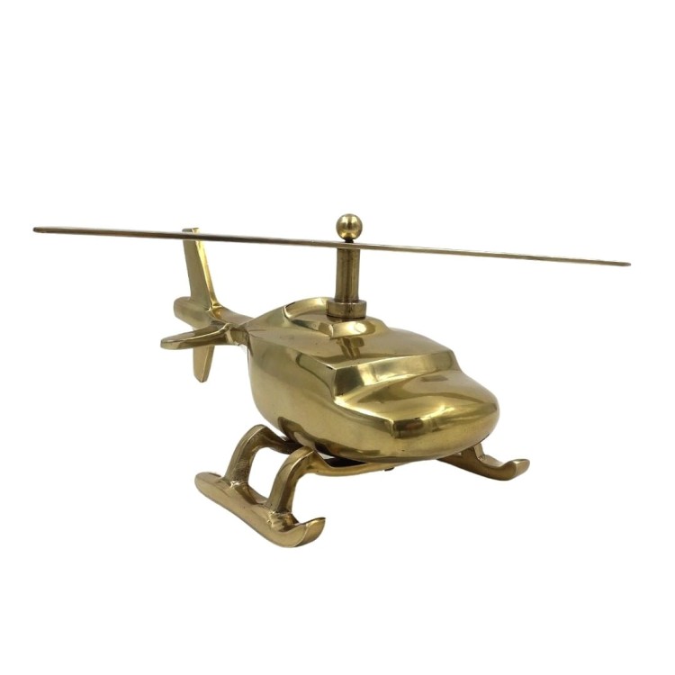 klasyczny śmigłowiec model aluminiowy