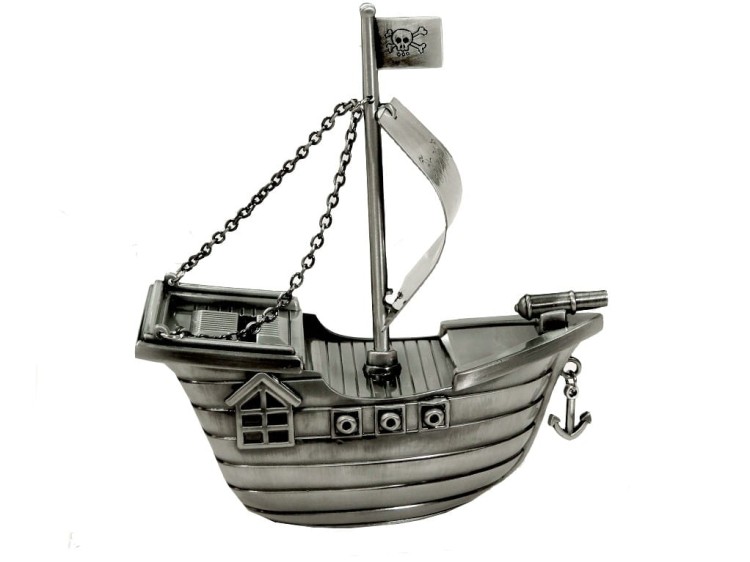 skarbonka okręt pirata