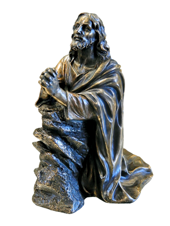 Jezus modli się figurka Veronese