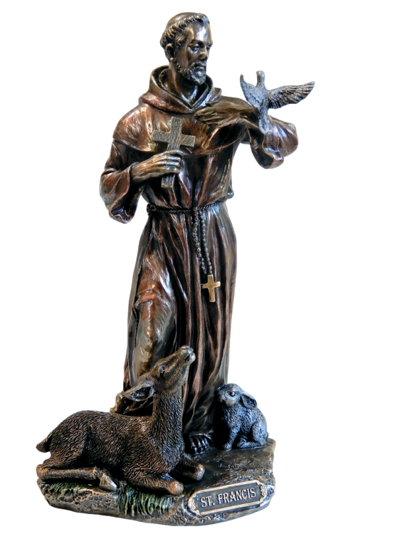 prezent dla zakonnika Franciszek wśród zwierząt