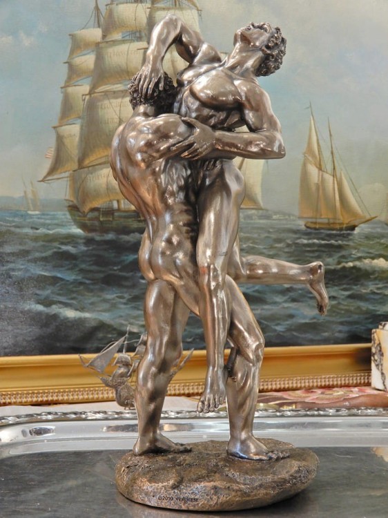 prezent dla geja zapaśnicy