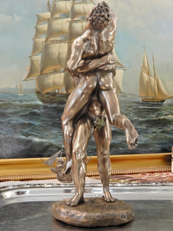 śmiertelna walka Herkulesa z Antajosa