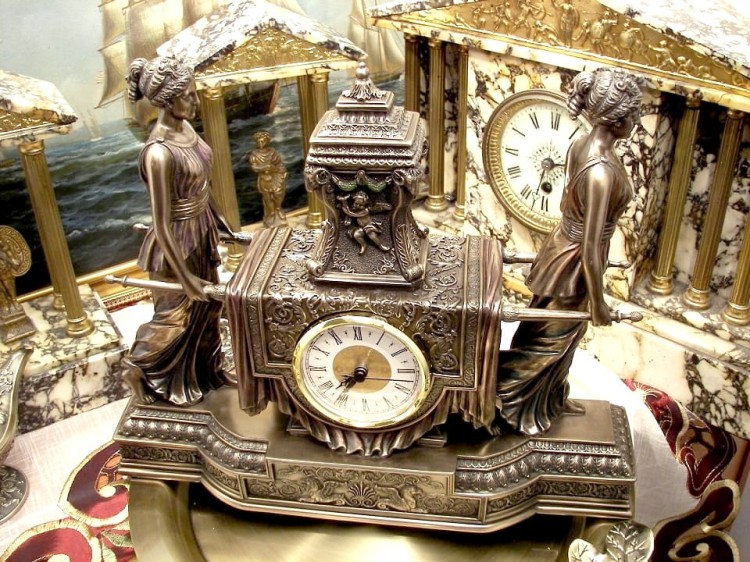 ekskluzywny prezent zegar kominkowy