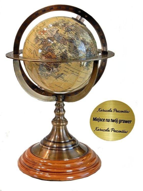 globus dla biura podróży reklama