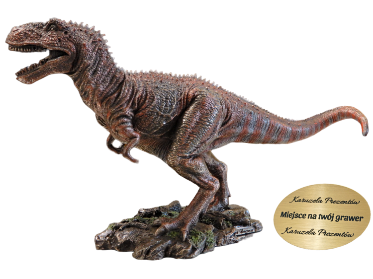 Dinozaur tyranozaur prezent dla miłośnika dinozaurów