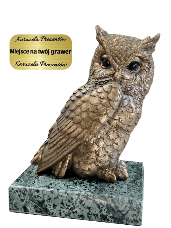 sowa nagroda trofeum
