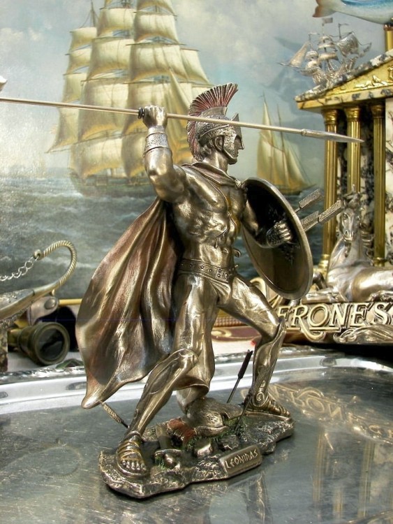 Leonidas spartanin król wojownik