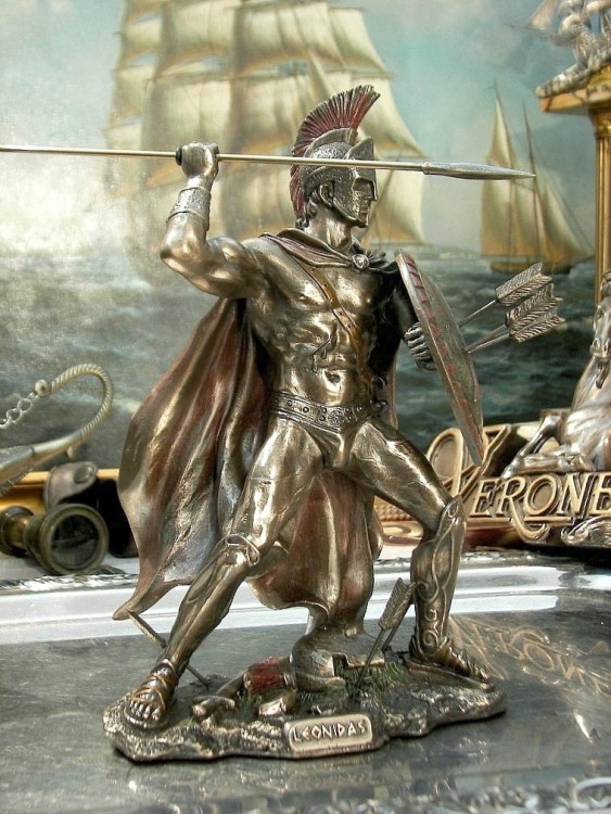 Veronese figurka Leonidas króla Sparty