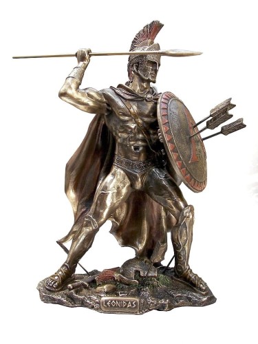 Figurka Leonidas król Sparty atak Veronese