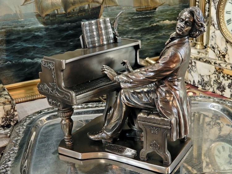 prezent w konkursie muzycznym Chopin przy fortepianie