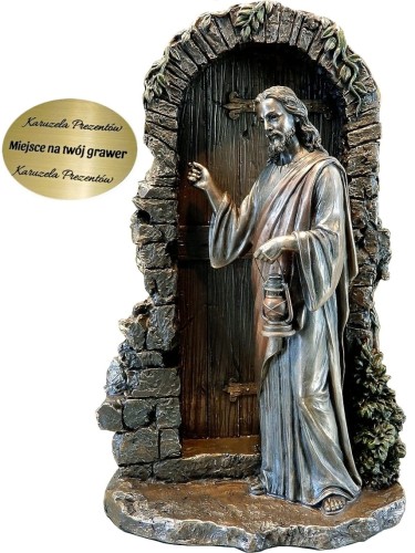Jezus pukający do Twoich drzwi figurka Veronese