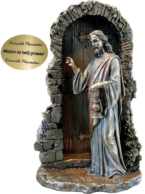 Jezus pukający do Twoich drzwi figurka Veronese