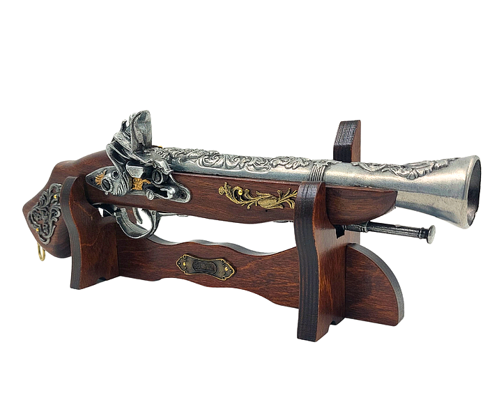 włoski pistolet skałkowy replika