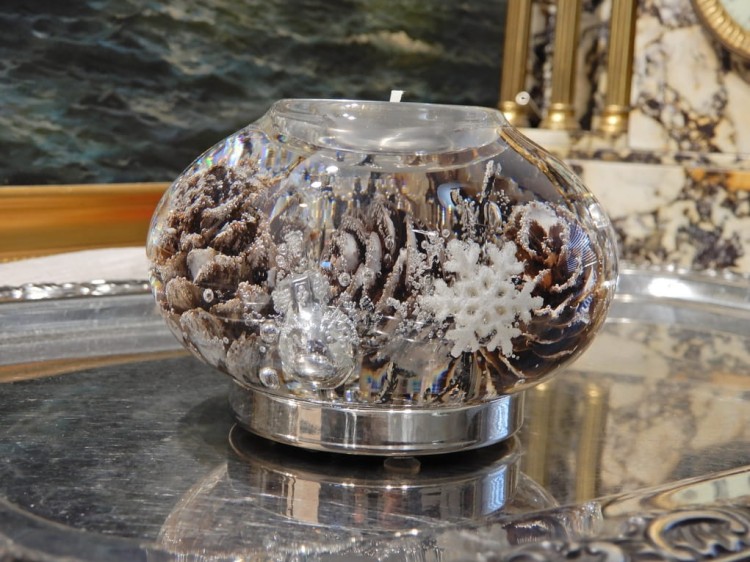 dekoracyjny świecznik na urodziny